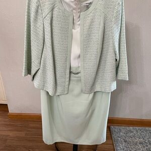 Studio One Green Pencil Skirt for Work